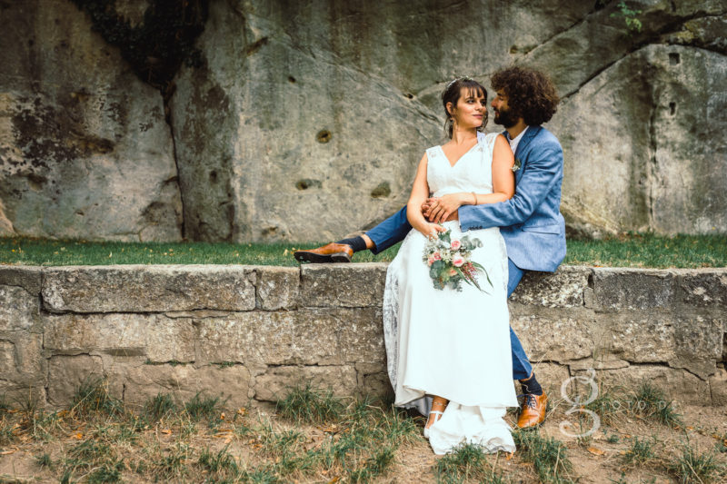 Grahlfoto Hochzeit Fotobeispiel in der Originalfarbe